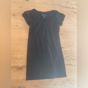 Bar III Short Sleeve Tee‎ Shirt Black Women’s Small Preloved